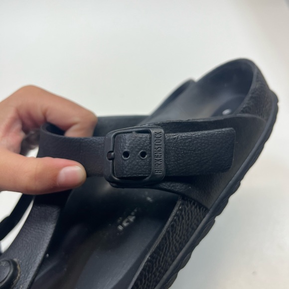 Birkenstock Black Sandals Women’s Size 7-7.5 - Picture 3 of 10